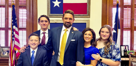 Rep Leach Sworn in to 89th Legislative Session