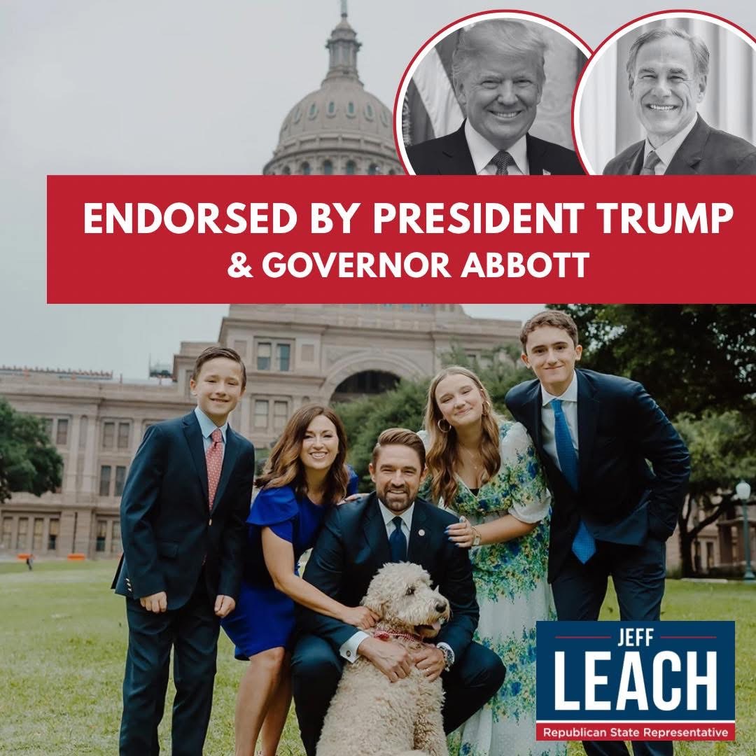 Rep Leach is Running for Re-Election!